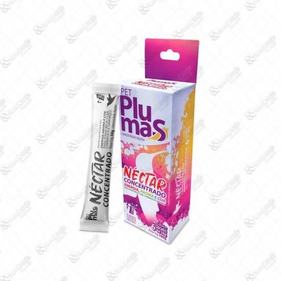 NECTAR CONCENTRADO 6X30G IPET PLUMAS