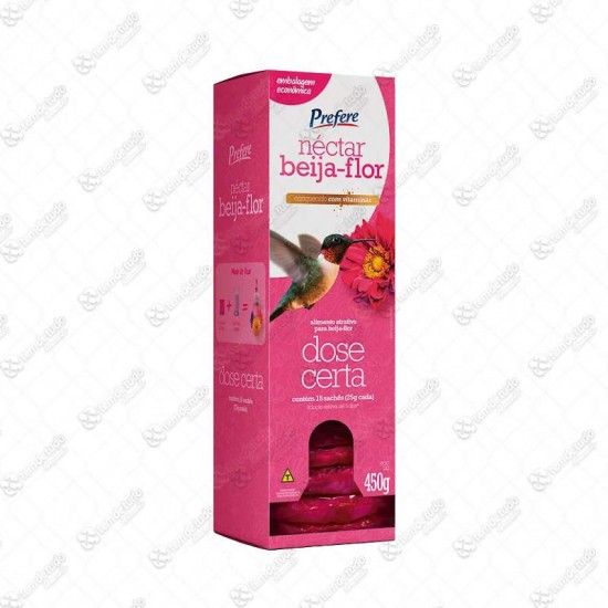 NECTAR BEIJA-FLOR 450G C/18 SACHE 25G