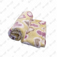 19748 - COBERTOR SOFT AMARELO 80X76