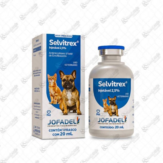 SELVITREX INJETAVEL 2,5% 20ML