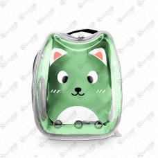 19941 - MOCHILA PET ASTRONAUTA GATINHO VERDE CLA