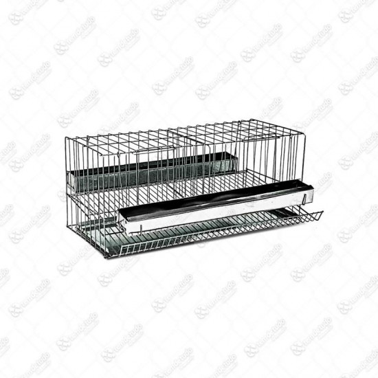 GAIOLA CODORNA 6 AVES
