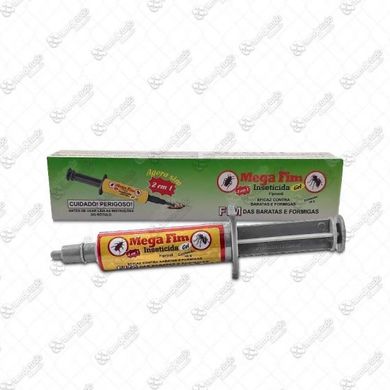 MEGA FIM GEL 2 EM 1 BARATA/FORMIGA 10G