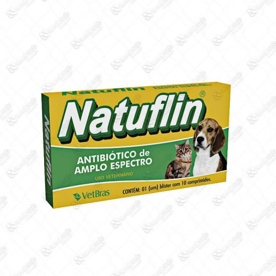 NATUFLIN CARTELA C/10 COMPRIMIDOS 