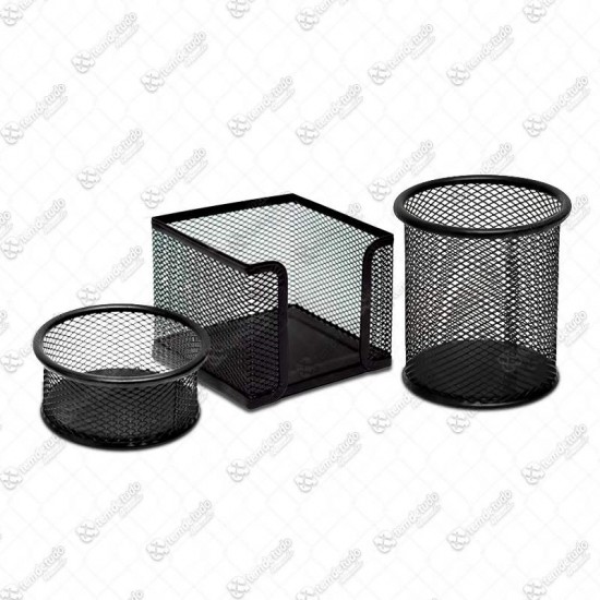 KIT ORGANIZADOR DE MESA ARAMADO C/3