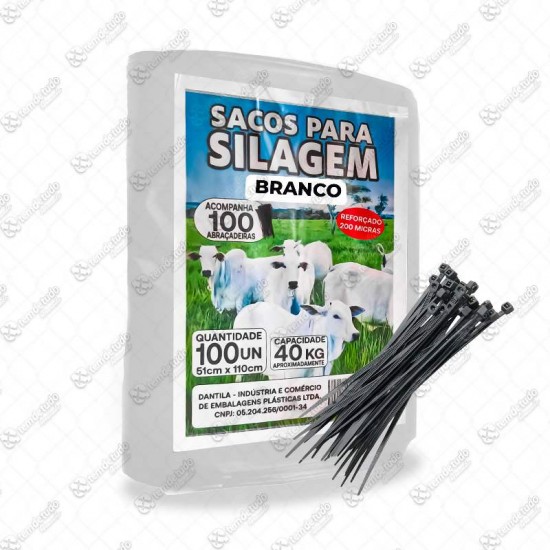 SACO SILAGEM 51X110 40KG 100UN BRCO C/AB