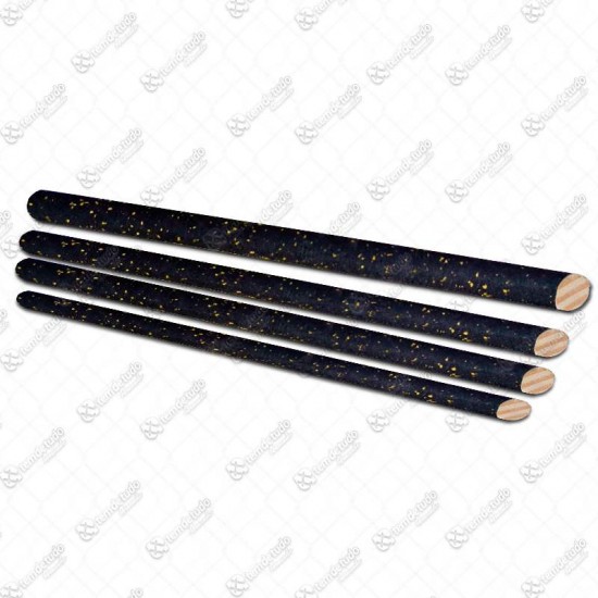 POLEIRO 01 METRO FINO 10MM PRETO