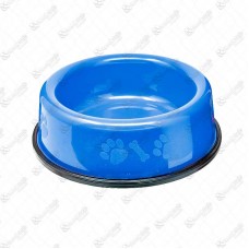 8241 - COMEDOURO PLAST PESADO 450ML AZUL