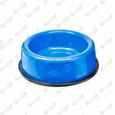 8236 - COMEDOURO PLAST PESADO 150ML AZUL