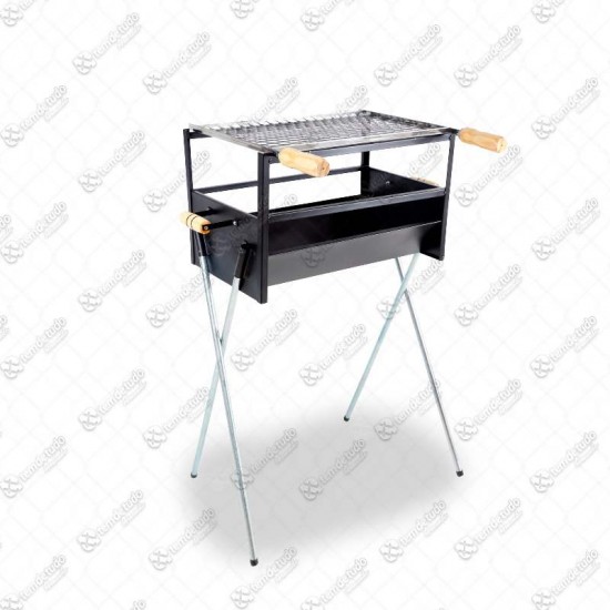 CHURRASQUEIRA GRILL 30X50 GRELHA INOX