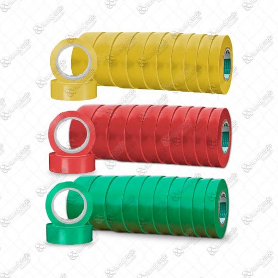 FITA ISOLANTE ANTICHAMA 05MT COLOR C/10
