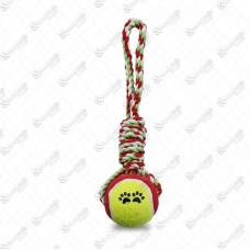 20147 - BRINQUEDO PUXADOR CORDA C/BOLA TENIS 