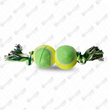 20148 - BRINQUEDO CORDA 2 NOS BOLA TENIS 