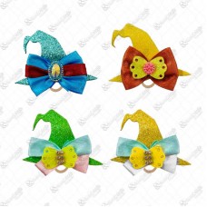 20202 - LACO TOPETE HALLOWEEN CHAPEU BRUXA C/24