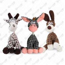 20207 - BRINQUEDO PELUCIA BURRINHO COLOR 30CM 