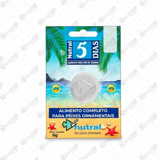 ALIMENTO DE FERIAS 5 DIAS
