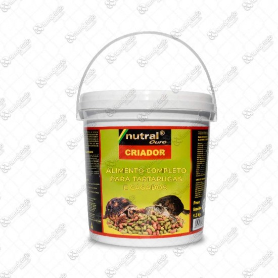 TARTARUGA CRIADOR 1,3KG BALDE