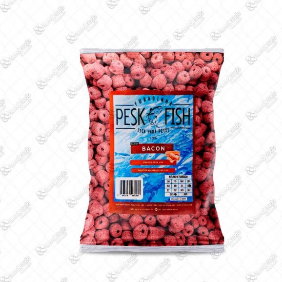 MASSA PESCA FURADINHA BACON 120G