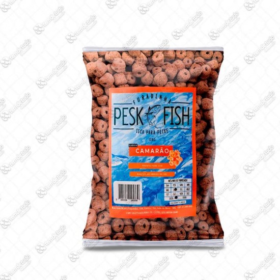 MASSA PESCA FURADINHA CAMARAO 120G