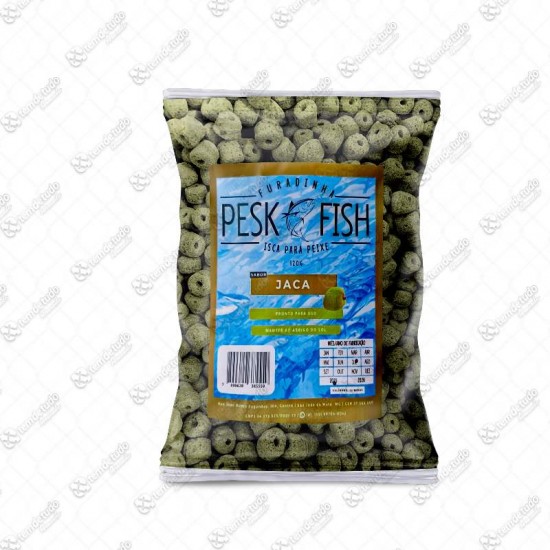 MASSA PESCA FURADINHA JACA 120G