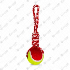 13374 - BRINQUEDO CORDA C/BOLA TENIS 30CM