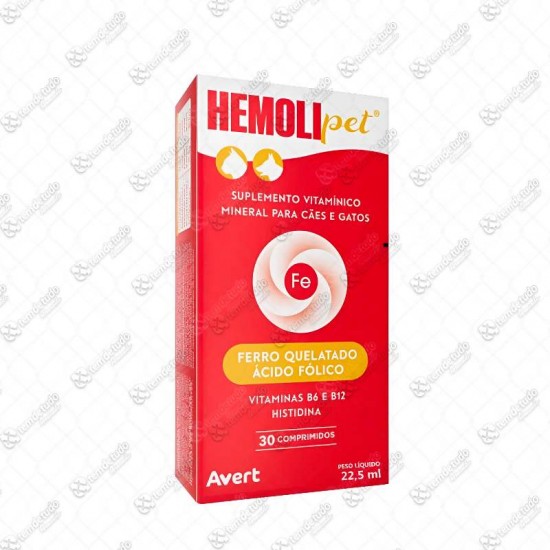 HEMOLIPET 22,5G C/30 COMPRIMIDOS