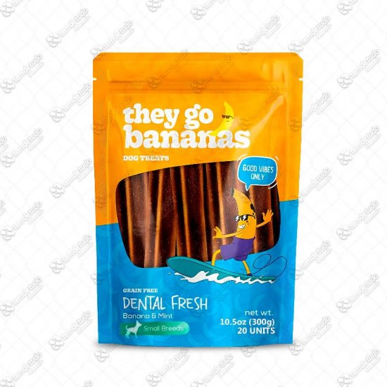 PETISCO DENTAL FRESH BANANA E MENTA 300G