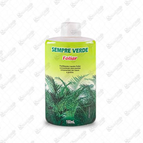FERTILIZANTE SEMPRE VERDE FOLIAR 160ML