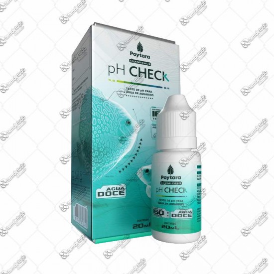 TESTE PH CHECK CHEMICALS 20ML