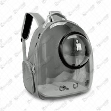 20410 - MOCHILA PET ESPACIAL CINZA