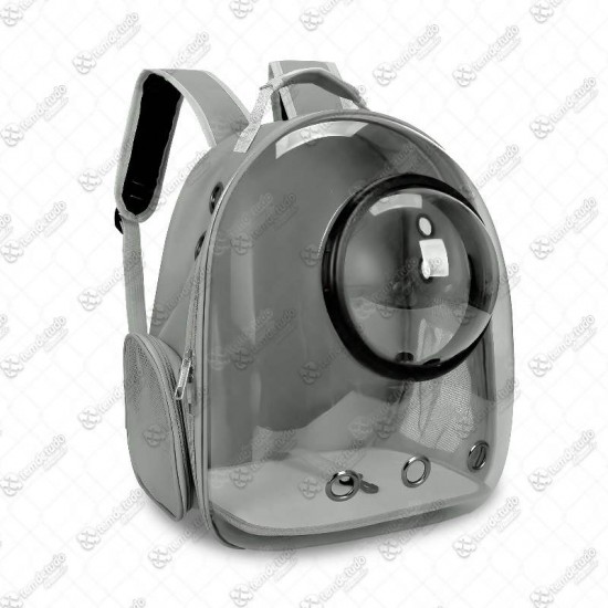 MOCHILA PET ESPACIAL CINZA