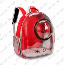 20409 - MOCHILA PET ESPACIAL VERMELHA 