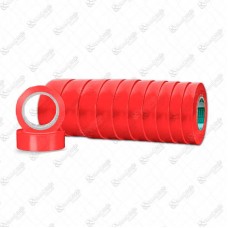 20460 - FITA ISOLANTE ANTICHAMA 05MT VERMEL C/10