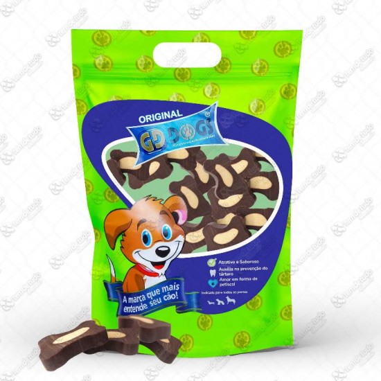 PETISCO OSSO RECHEADO CHOCOLATE FLEX 1KG