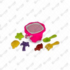 20525 - KIT BALDE CASTELO MEDIEVAL ROSA N1 C/7