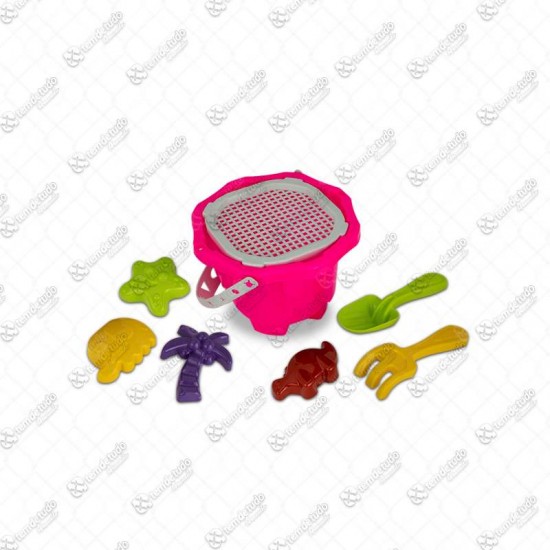 KIT BALDE CASTELO MEDIEVAL ROSA N1 C/7