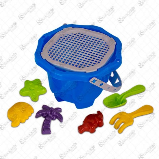 KIT BALDE CASTELO MEDIEVAL AZUL N3 C/7