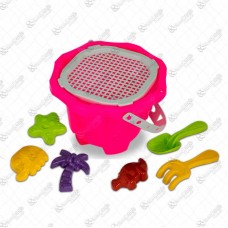 20527 - KIT BALDE CASTELO MEDIEVAL ROSA N3 C/7