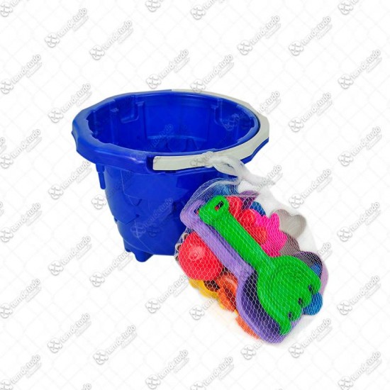 KIT BALDE CASTELO MEDIEVAL AZUL N4 C/12