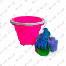 20529 - KIT BALDE CASTELO MEDIEVAL ROSA N4 C/12