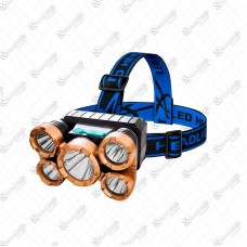 20550 - LANTERNA CABECA RECARREGAVEL 5 LEDS