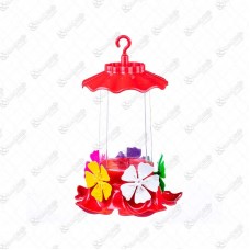 20654 - BEBEDOURO BEIJA FLOR GOLD VERMELHO