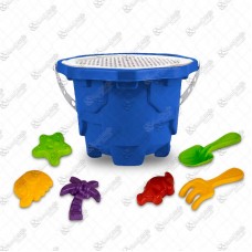 20522 - KIT BALDE CASTELO MEDIEVAL AZUL N1 C/7