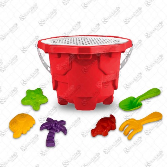 KIT BALDE CASTELO MEDIEVAL VERM N1 C/7