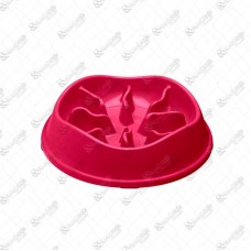 20677 - COMEDOURO LENTO INTERATIVO 350ML MAGENTA