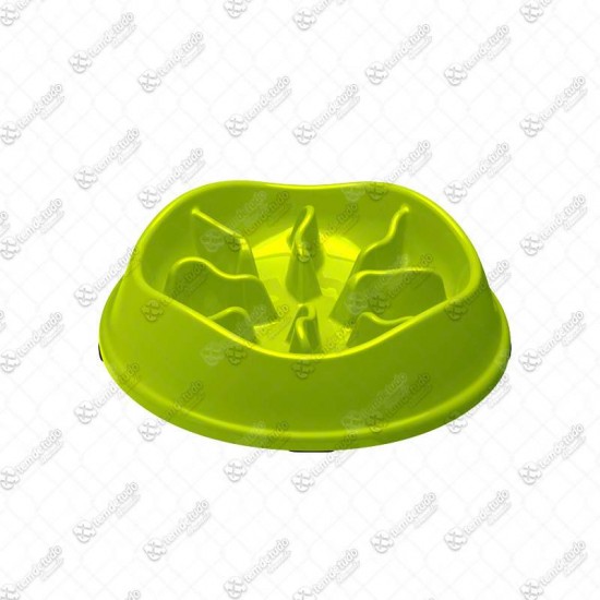 COMEDOURO LENTO INTERATIVO 350ML VERDE 