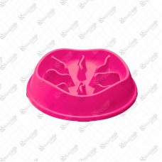 20680 - COMEDOURO LENTO INTERATIVO 350ML PINK 