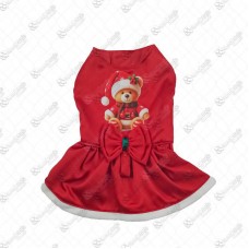 14188 - ROUPA VESTIDO MAMAE NOEL M