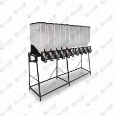 20715 - MOVEL DISPENSER PLASTPENSER 10X45LT BLAC