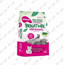 20732 - ZZ AREIA P/GATO MANDIOCA MIS WISECAT 4KG